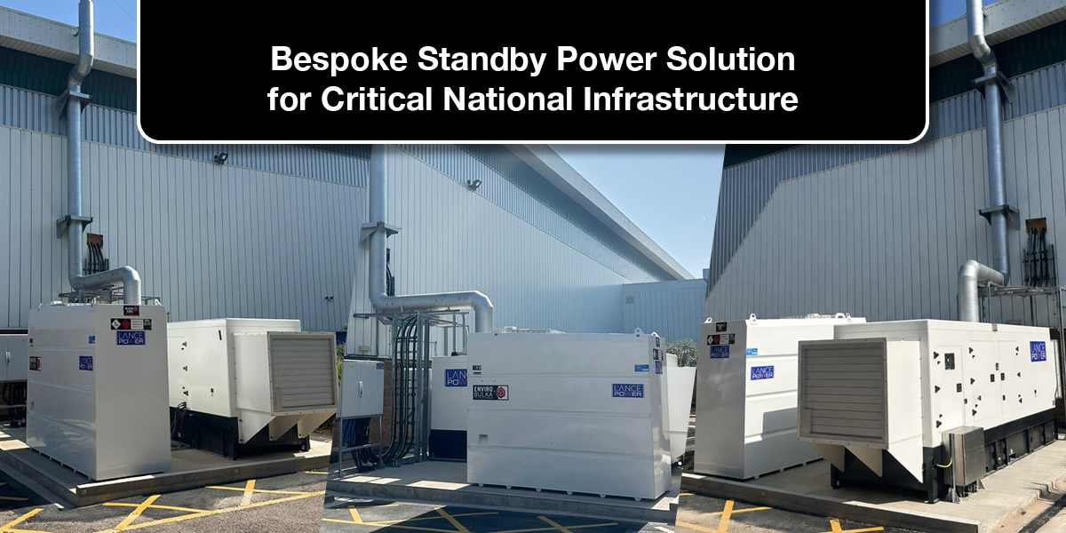 Bespoke Standby Power Solution for Critical National Infrastructure